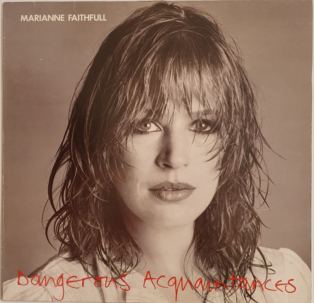 Marianne Faithfull - Dangerous Acquaintances Lp