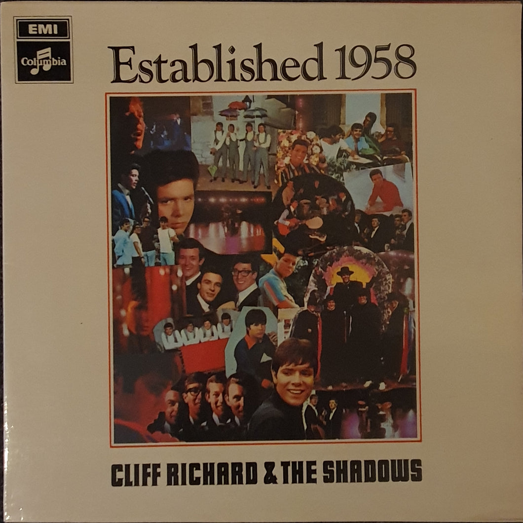 Cliff Richard & The Shadows - Established 1958 Lp