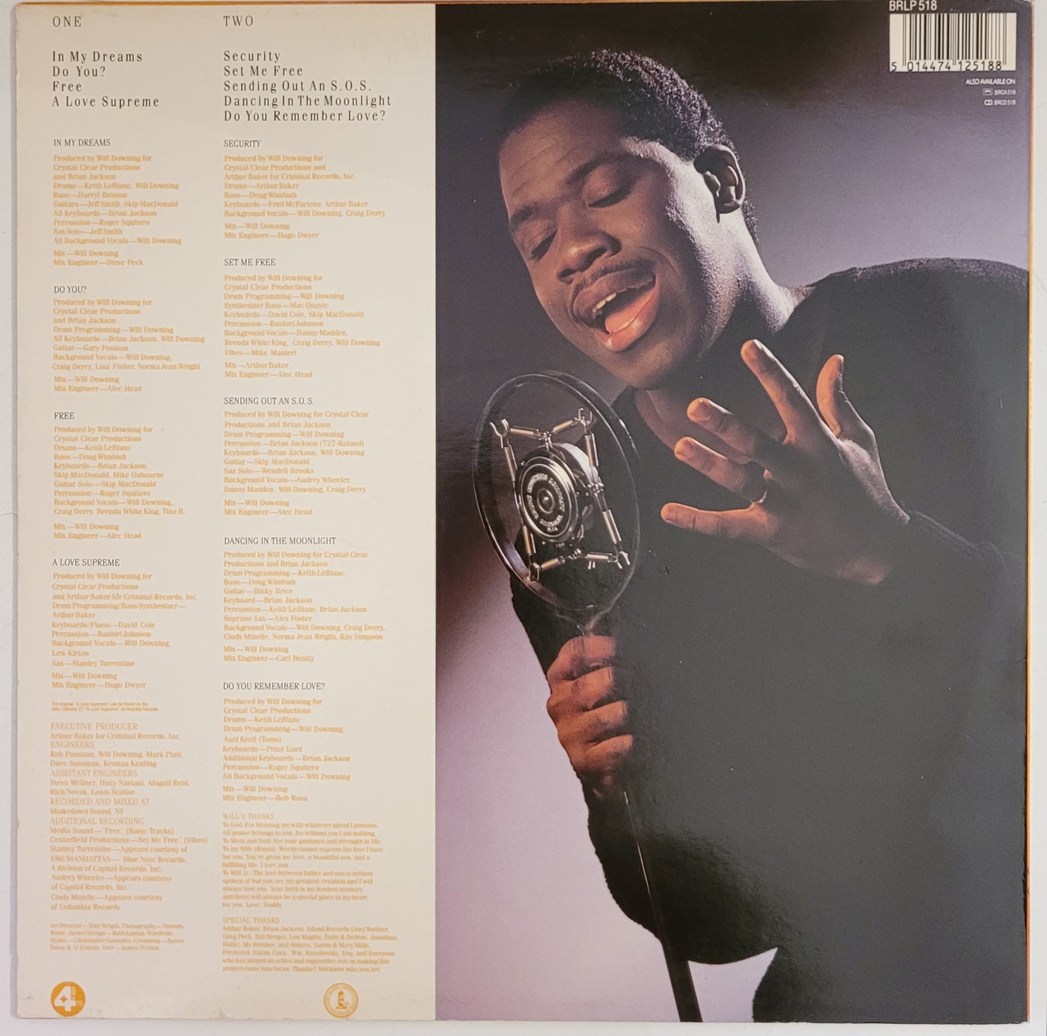 Will Downing Will Downing Lp museum vinyl