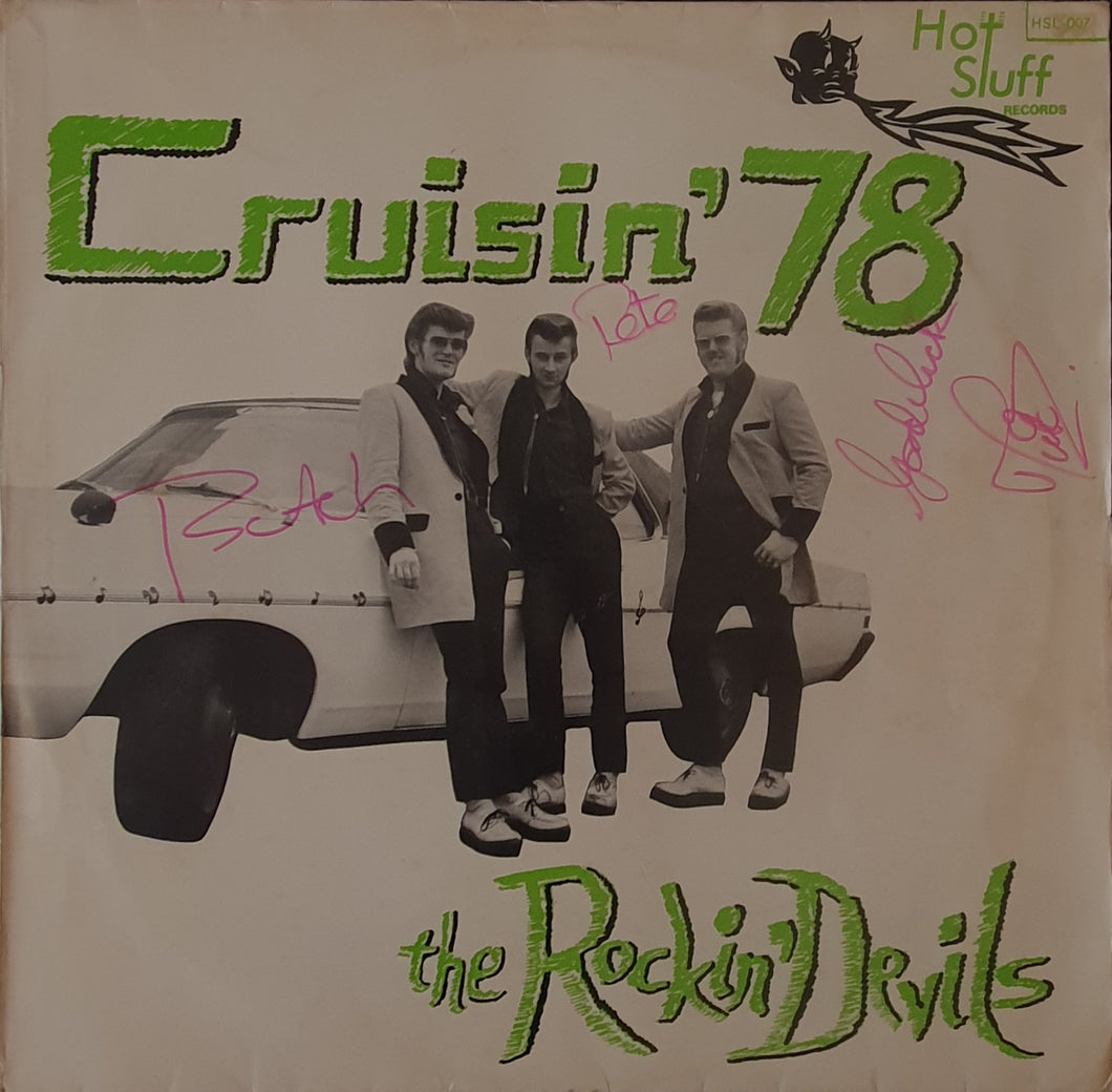 The Rockin' Devils - Cruisin' 78 Lp (Signed)