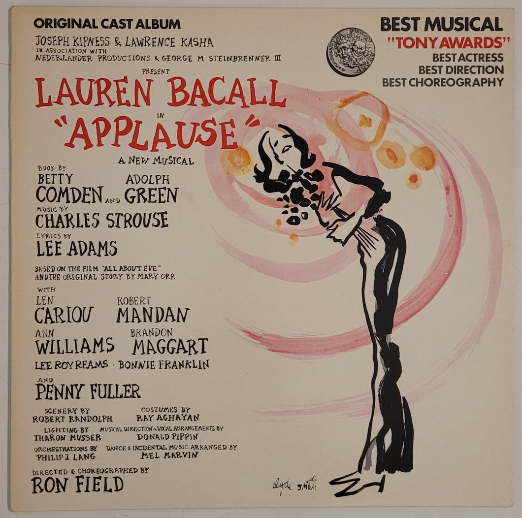 Lauren Bacall - Applause (Original Broadway Cast Album) Lp