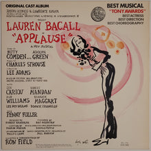 Load image into Gallery viewer, Lauren Bacall - Applause (Original Broadway Cast Album) Lp
