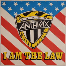 Load image into Gallery viewer, Anthrax - I Am The Law 12&quot; Single
