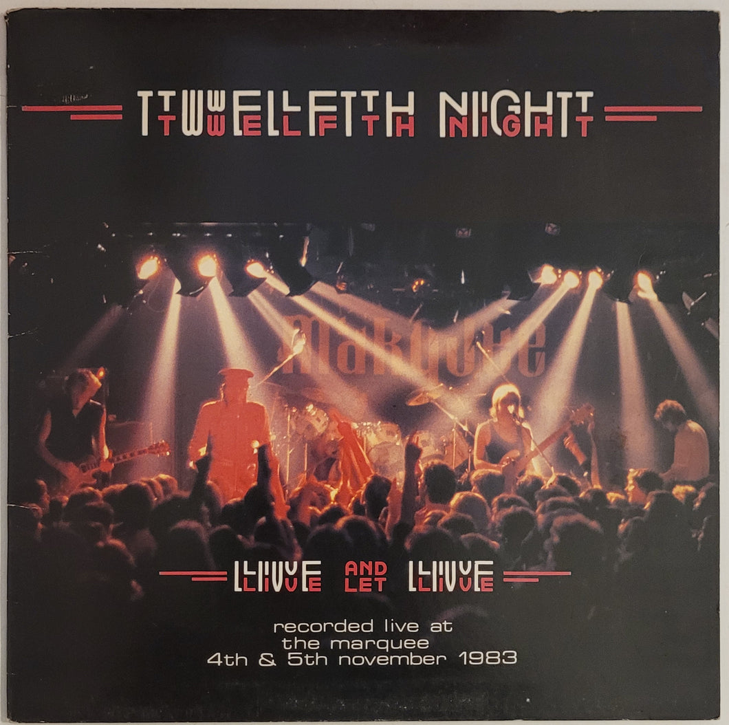 Twelfth Night - Live And Let Live Lp