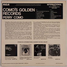Load image into Gallery viewer, Perry Como - Como&#39;s Golden Records Lp
