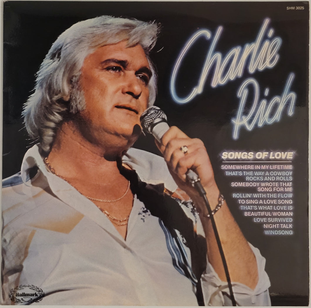 Charlie Rich - Songs Of Love Lp