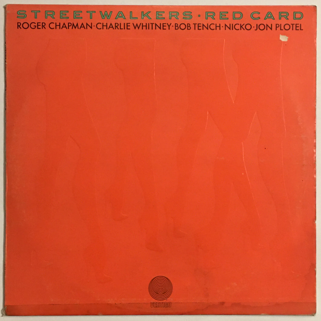 Streetwalkers - Red Card Lp