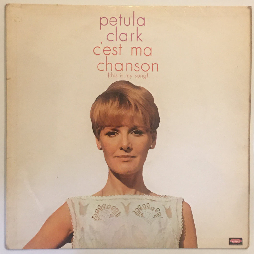 Petula Clark - C'est Ma Chanson Lp (Mono)