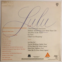 Load image into Gallery viewer, Lulu - Take Me To Your Heart Again Lp
