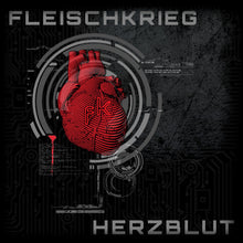 Load image into Gallery viewer, Fleischkrieg - Herzblut Lp + Poster + Sticker
