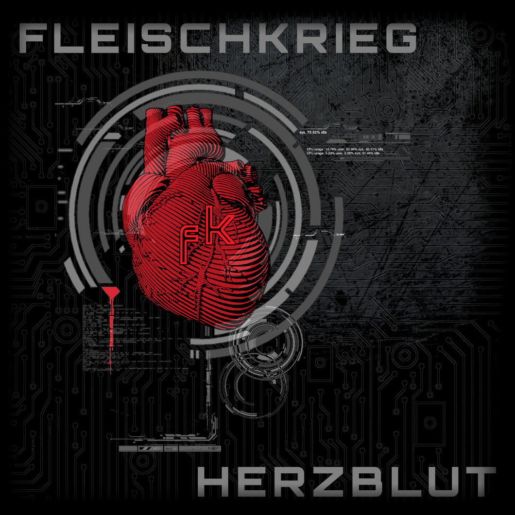 Fleischkrieg - Herzblut Lp + Poster + Sticker