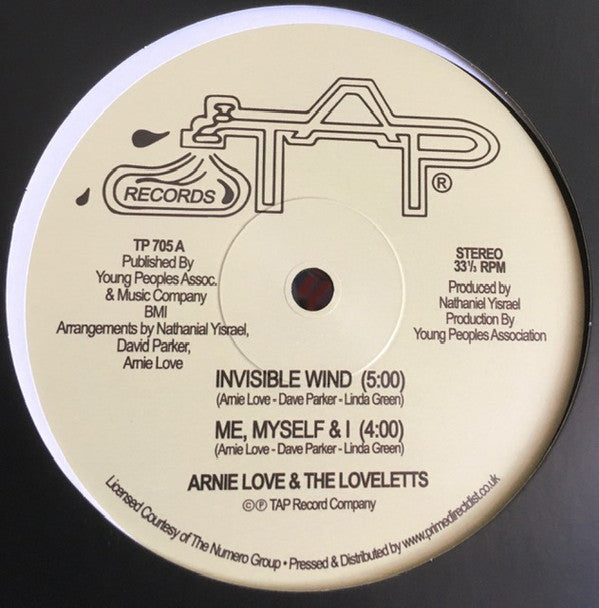 Arnie Love & The Loveletts - Invisible Wind 12