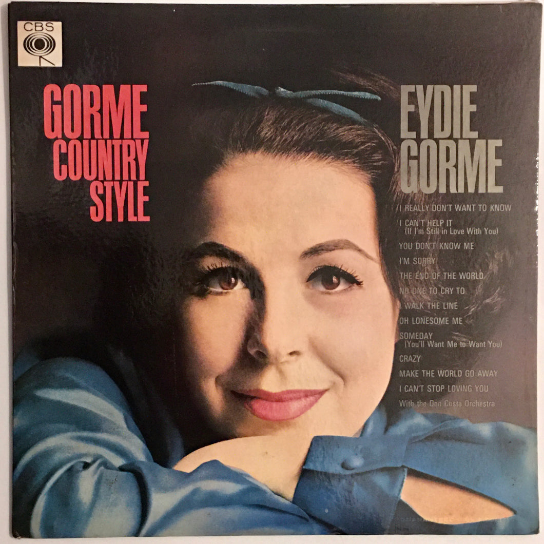 Edyie Gorme - Gorme Country Style Lp