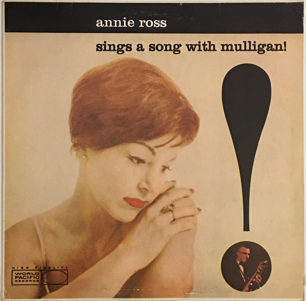 Annie Ross With The Gerry Mulligan Quartet - Sings A Song With Mulligan! Lp