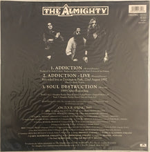 Load image into Gallery viewer, The Almighty - Addiction 12&quot; Single (Ltd Numbered Single Sided Etched)
