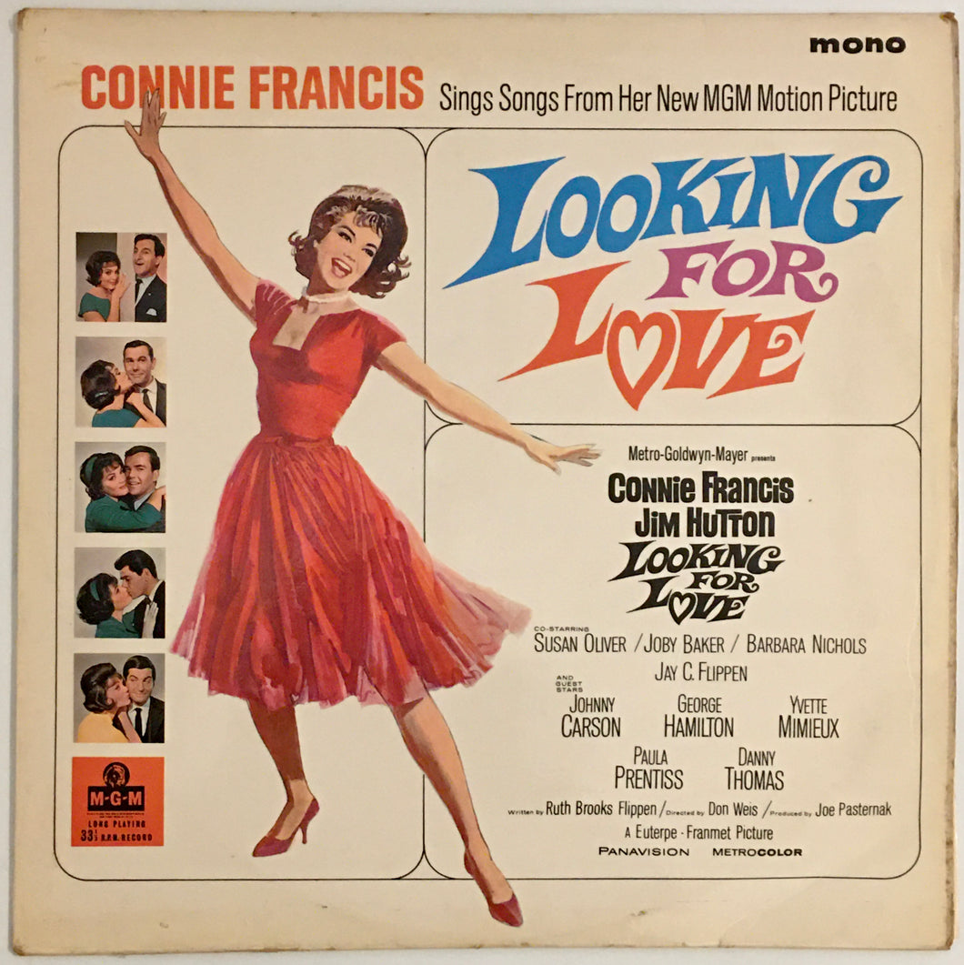Connie Francis - Sings Songs From Her New MGM Motion Picture Looking For Love Lp
