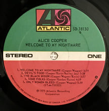 Load image into Gallery viewer, Alice Cooper - Welcome To My Nightmare Lp
