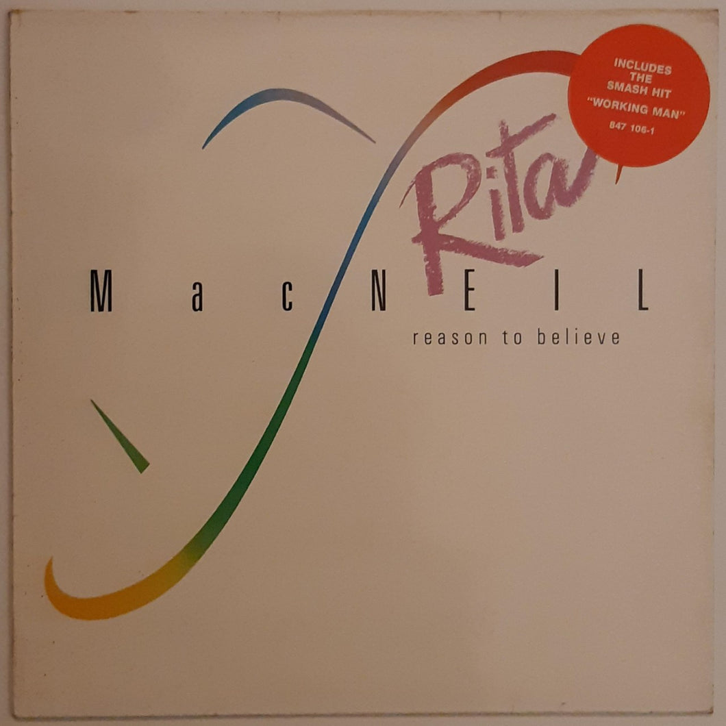Rita MacNeil - Reason To Believe Lp