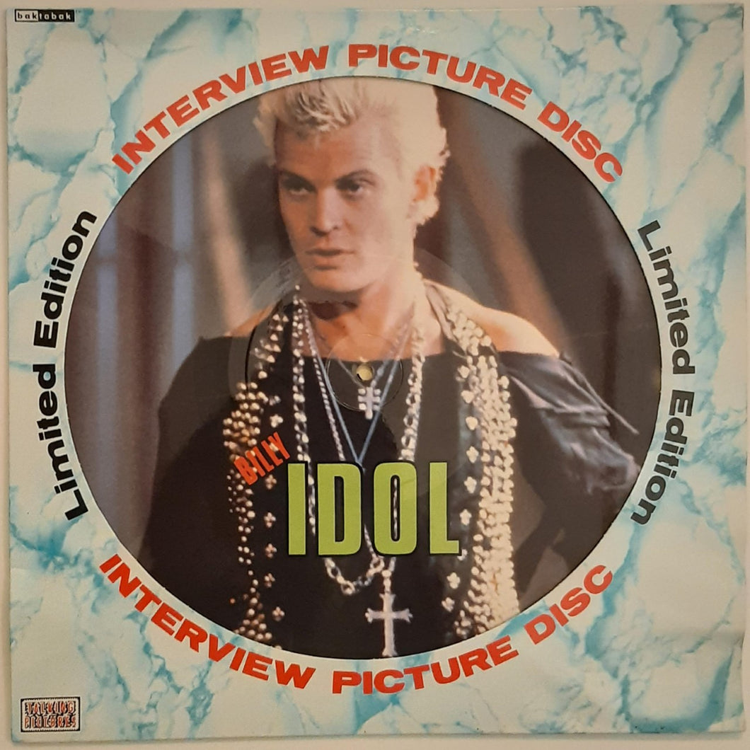 Billy Idol - Limited Edition Interview Picture Disc 12