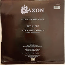 Load image into Gallery viewer, Saxon - Ride Like The Wind 12&quot; single

